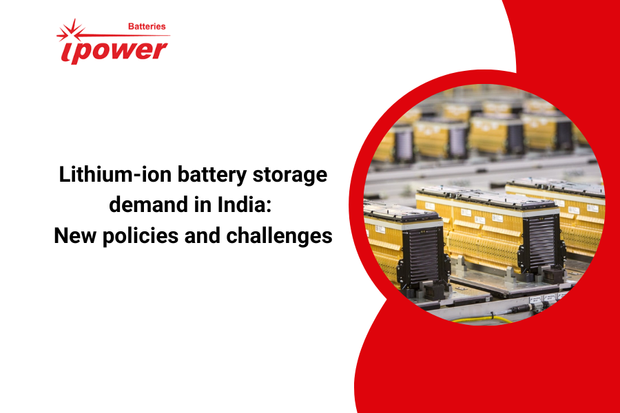 Lithium-ion battery storage demand in India
