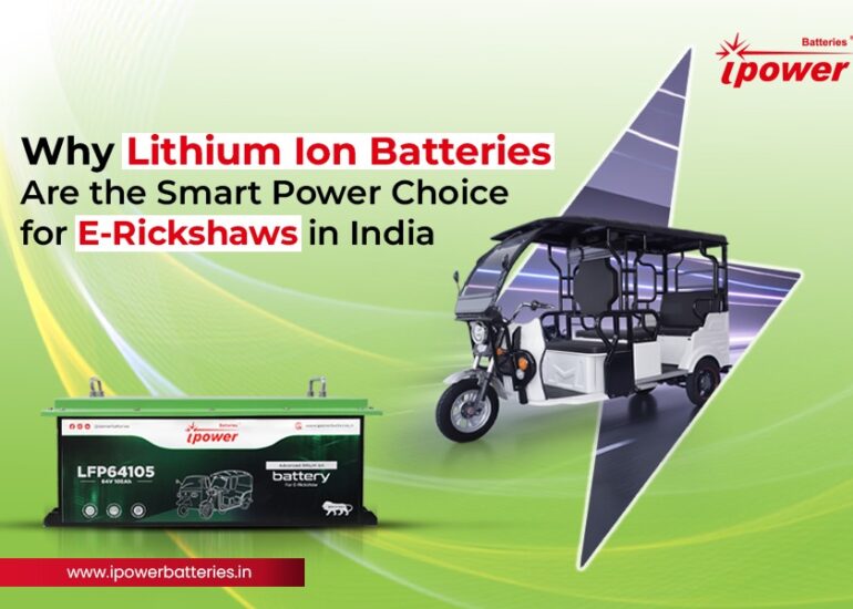Lithium Ion Battery for E Rickshaw