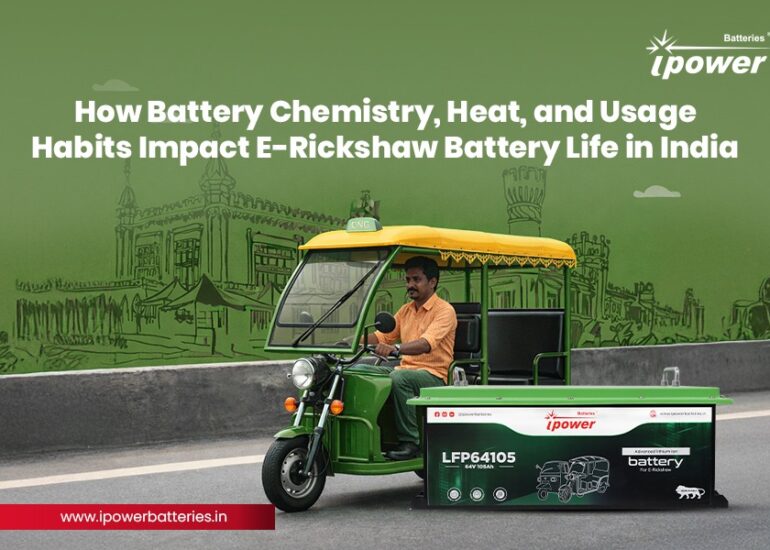Lithium Ion Batteries for E Rickshaw