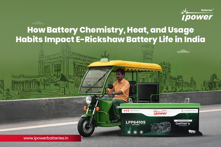 Lithium Ion Batteries for E Rickshaw