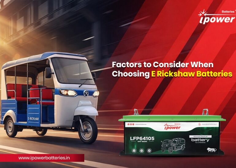 E Rickshaw Batteries