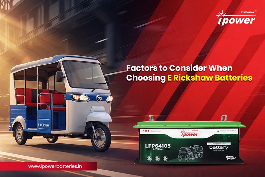 E Rickshaw Batteries