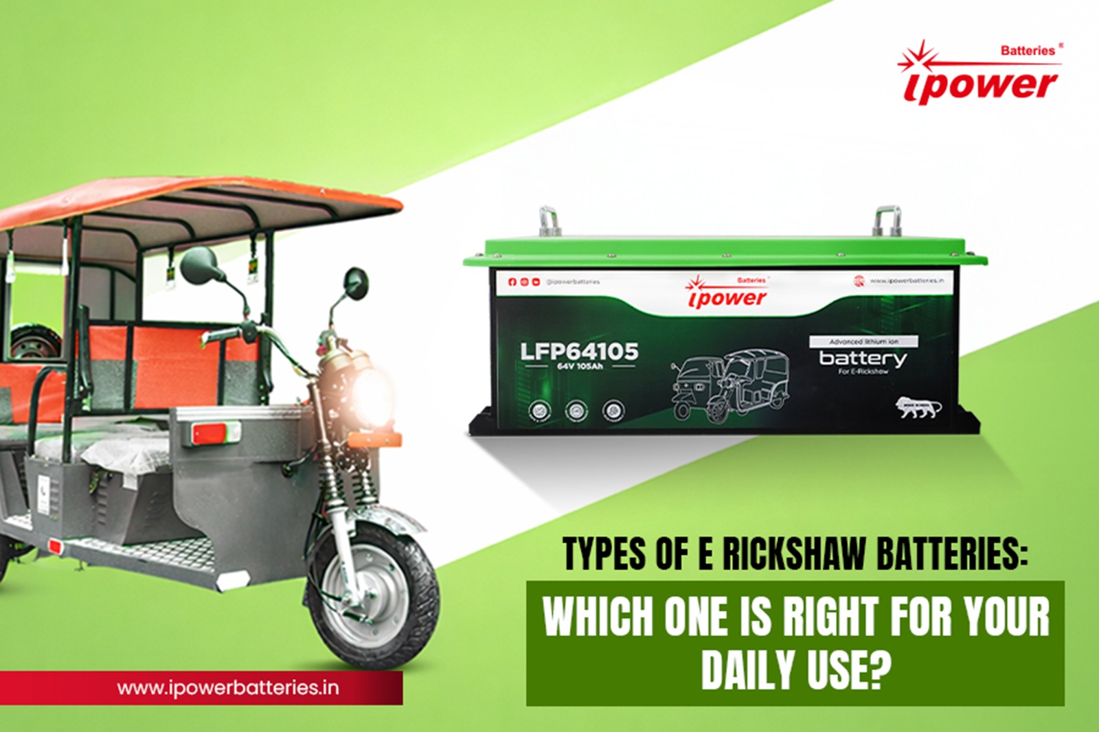 E Rickshaw Batteries