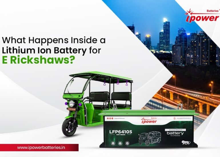 Lithium Ion Battery for E Rickshaws