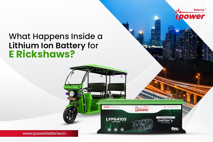 Lithium Ion Battery for E Rickshaws