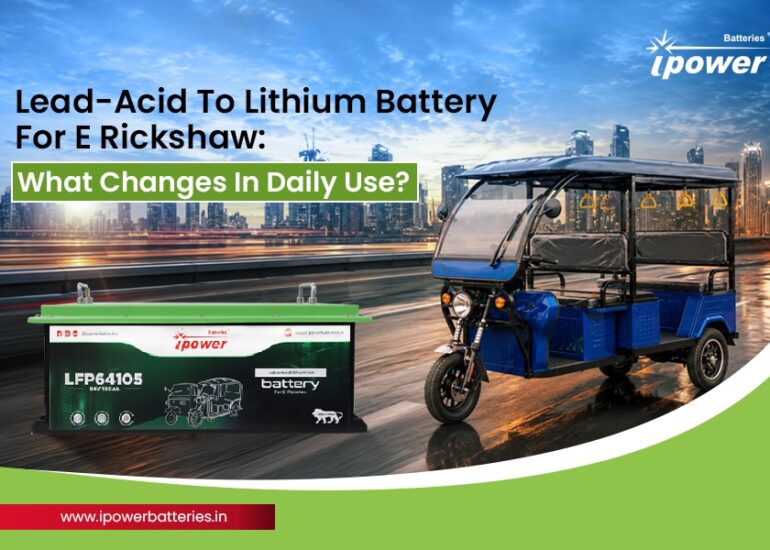 Lithium Battery for E Rickshaw