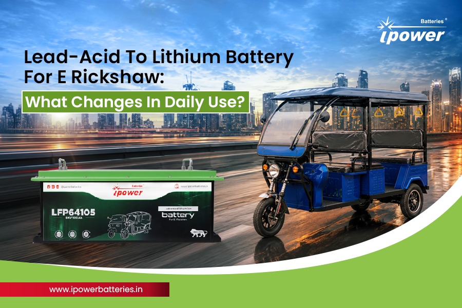 Lithium Battery for E Rickshaw